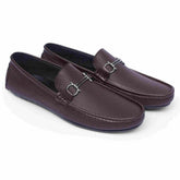 MILANO DRIVE(003)-Luxury Brown Driving Loafer – Medicated Insole | Office & Daily Wear