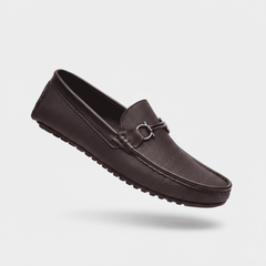 MILANO DRIVE(003)-Luxury Brown Driving Loafer β Medicated Insole | Office & Daily Wear