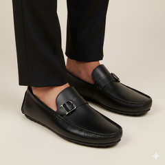 NOX DRIVE(001) β Premium BROWN Driving Loafer for Men | Medicated Insole & Rubber Sole (Copy)