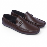 NOX DRIVE(001) – BROWN | Medicated Insole & Rubber Sole