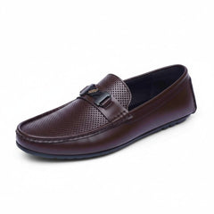 Monza Drive(007) Premium Brown Loafer Casual Driving Shoes