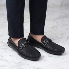Urban Monaco(006)- Men’s Black Casual Driving Shoes