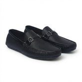 MILANO DRIVE(003)-Luxury Black Driving Loafer – Medicated Insole | Office & Daily Wear