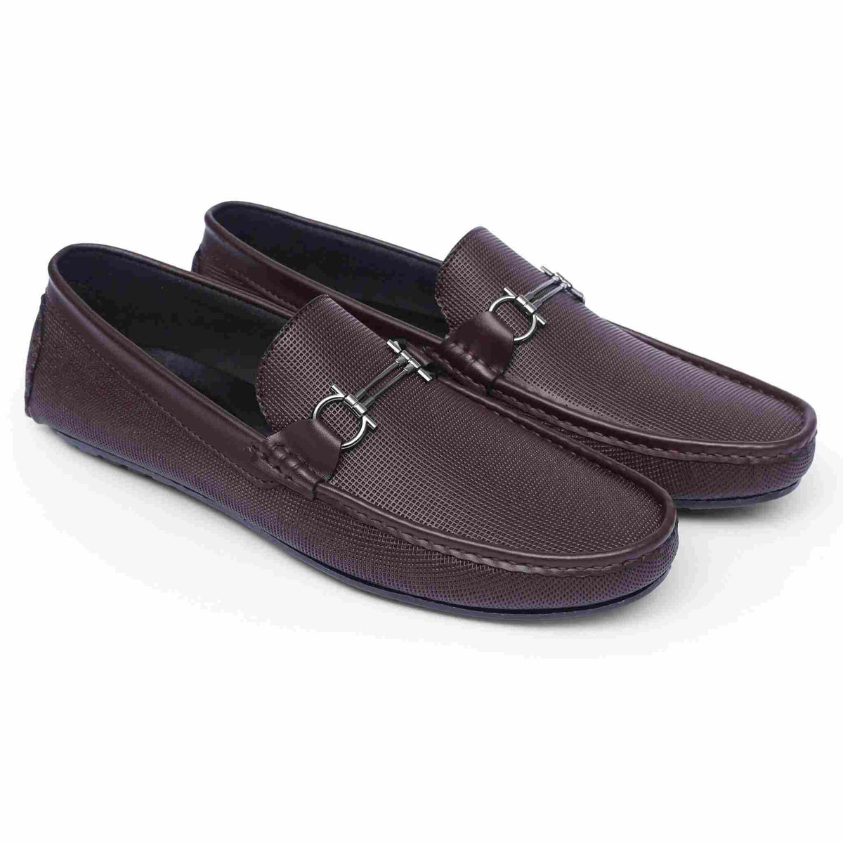 MILANO DRIVE(003)-Luxury Brown Driving Loafer – Medicated Insole | Office & Daily Wear
