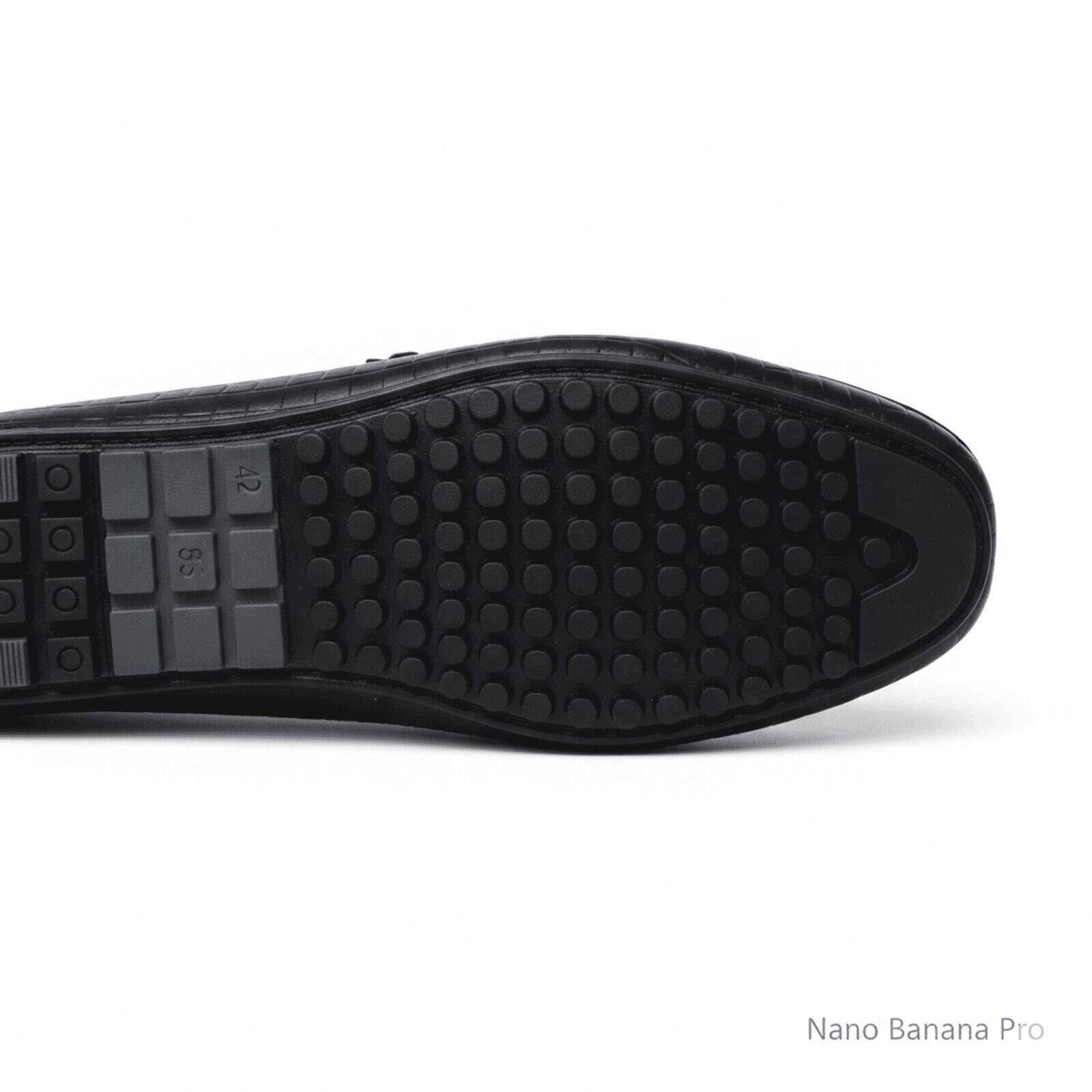 Noir Weave 004 -Executive Comfort Loafer for Men – Black | Premium Office & Daily Wear